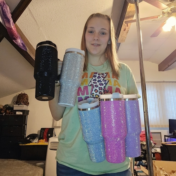 no brand Other - 40oz Rhinestone Tumblers